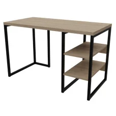 Office table loft Neman LEE, Sandy oak / Black